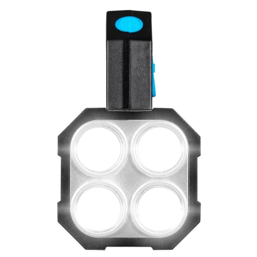LED Zatemnitvena polnilna svetilka LED/5V IPX4 250 sijajni 1200 mAh