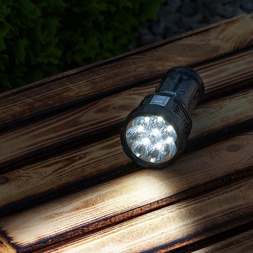 LED Zatemnitvena polnilna svetilka LED/5V IPX4 600 sijajni 1200 mAh