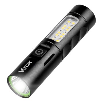 LED Zatemnitvena polnilna svetilka s rdeča luč LED/5W/5V IPX4 250 sijajni 2000 mAh