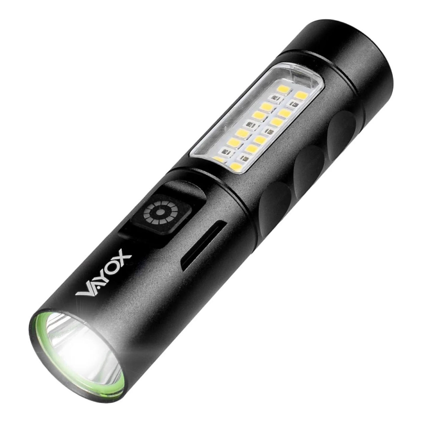 LED Zatemnitvena polnilna svetilka s rdeča luč LED/5W/5V IPX4 250 sijajni 2000 mAh