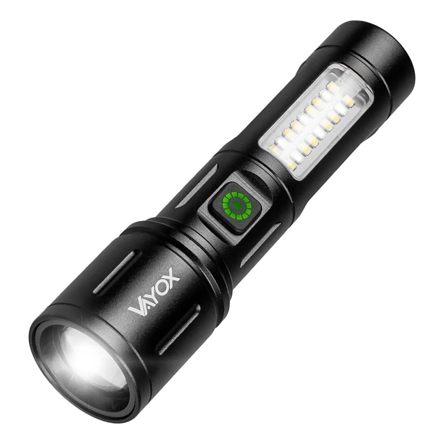 LED Zatemnitvena polnilna svetilka s rdeča luč LED/5W/5V IPX4 260 sijajni 2000 mAh