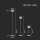 LED Zatemnitvena polnilna talna svetilka LED/4W/5V 4400 mAh 4000K IP54 bela