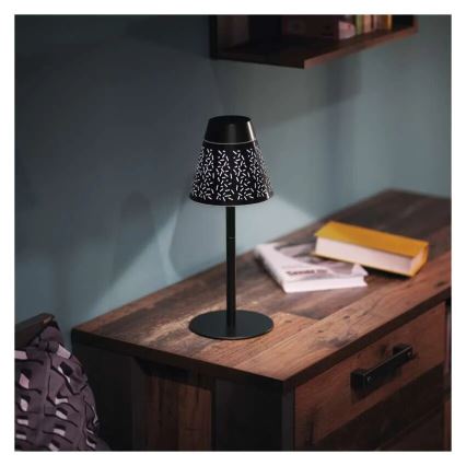 LED Zatemnitvena polnilna zunanja namizna svetilka LED/4,2W/5V 2200mAh IP44