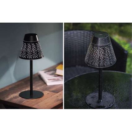 LED Zatemnitvena polnilna zunanja namizna svetilka LED/4,2W/5V 2200mAh IP44