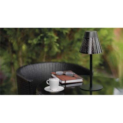 LED Zatemnitvena polnilna zunanja namizna svetilka LED/4,2W/5V 2200mAh IP44