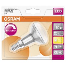 LED Zatemnitvena reflektorska žarnica E14/5,9W/230V 2700K - Osram