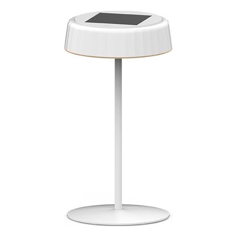 LED Zatemnitvena solarna polnilna namizna svetilka VIVIEN LED/3W/5V 2700K 1600 mAh IP54 bela
