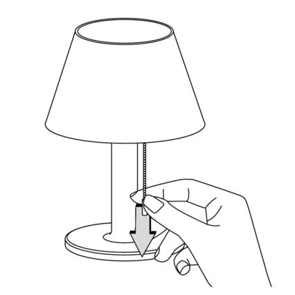 LED Zatemnitvena solarna svetilka VIOLA LED/3,7V 1200 mAh IP44
