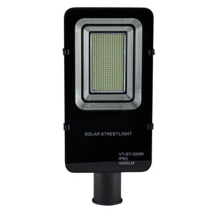 LED Zatemnitvena solarna ulica svetilka LED/50W/6,4V 4000K IP65 50000 mAh + Daljinski upravljalnik