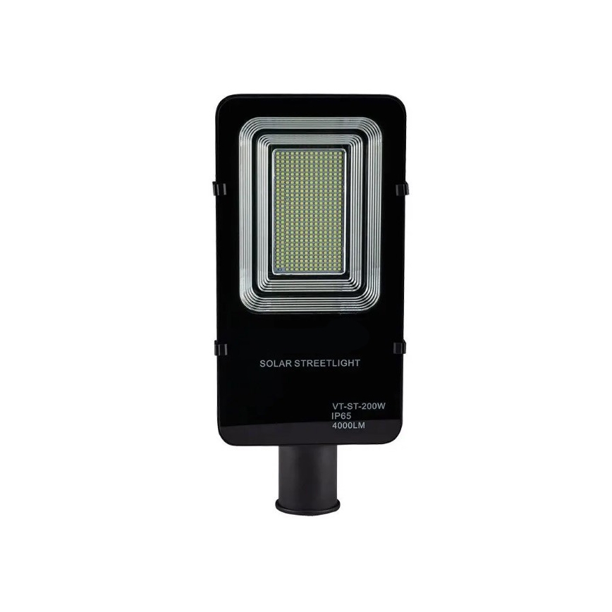 LED Zatemnitvena solarna ulica svetilka LED/50W/6,4V 4000K IP65 50000 mAh + Daljinski upravljalnik