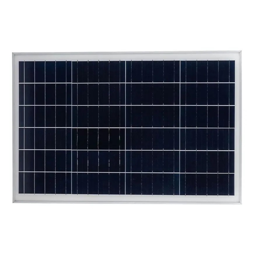 LED Zatemnitvena solarna ulica svetilka LED/50W/6,4V 4000K IP65 50000 mAh + Daljinski upravljalnik
