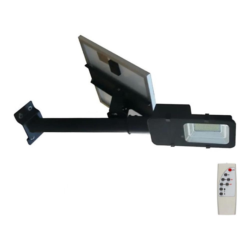 LED Zatemnitvena solarna ulica svetilka LED/50W/6,4V 6000K IP65 50000 mAh + Daljinski upravljalnik