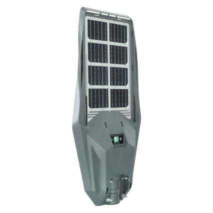 LED Zatemnitvena solarna ulica svetilka s senzorjem KERS LED/300W/3,2V 6500K 8000 mAh IP65 siva + Daljinski upravljalnik