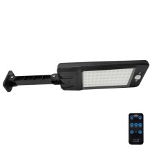 LED Zatemnitvena solarna ulična svetilka s senzorjem LED/7W/7,4V + Daljinski upravljalnik