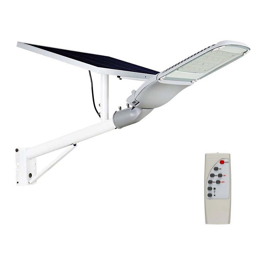 LED Zatemnitvena solarna ulična svetilka SAMSUNG CHIP LED/50W/6,4V 6000K IP65 30000 mAh + Daljinski upravljalnik