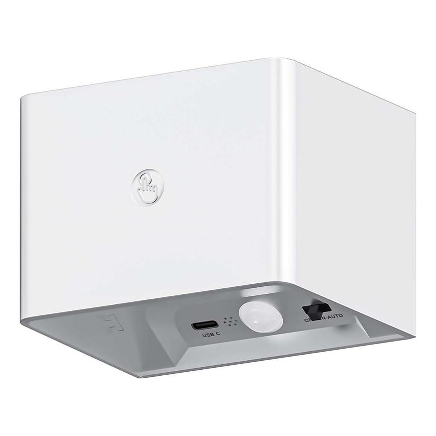 LED Zatemnitvena stenski na dotik svetel s senzorjem MIRI LED/2,5W/3,7V 3000/4000/6400K 4000 mAh bela