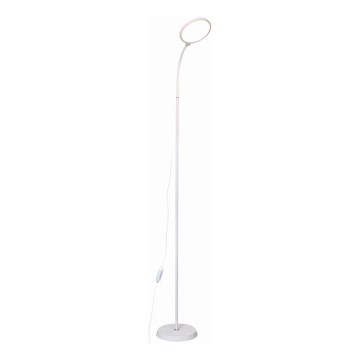 LED Zatemnitvena stoječa svetilka 2v1 LED/10W/230V bela