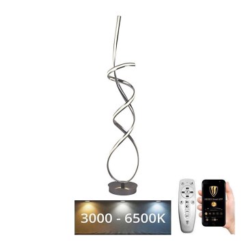 LED Zatemnitvena stoječa svetilka LED/80W/230V 3000-6500K + Daljinski upravljalnik