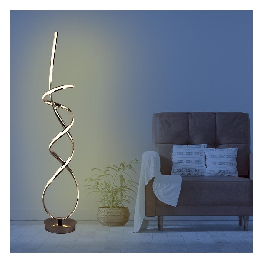 LED Zatemnitvena stoječa svetilka LED/80W/230V 3000-6500K + Daljinski upravljalnik