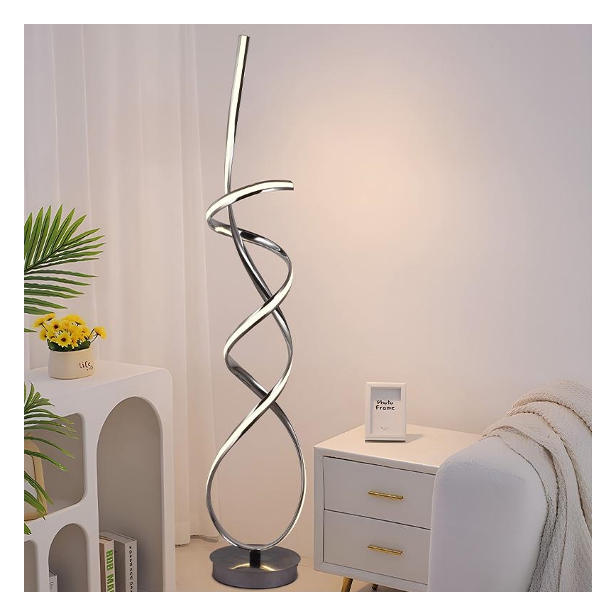 LED Zatemnitvena stoječa svetilka LED/80W/230V 3000-6500K + Daljinski upravljalnik