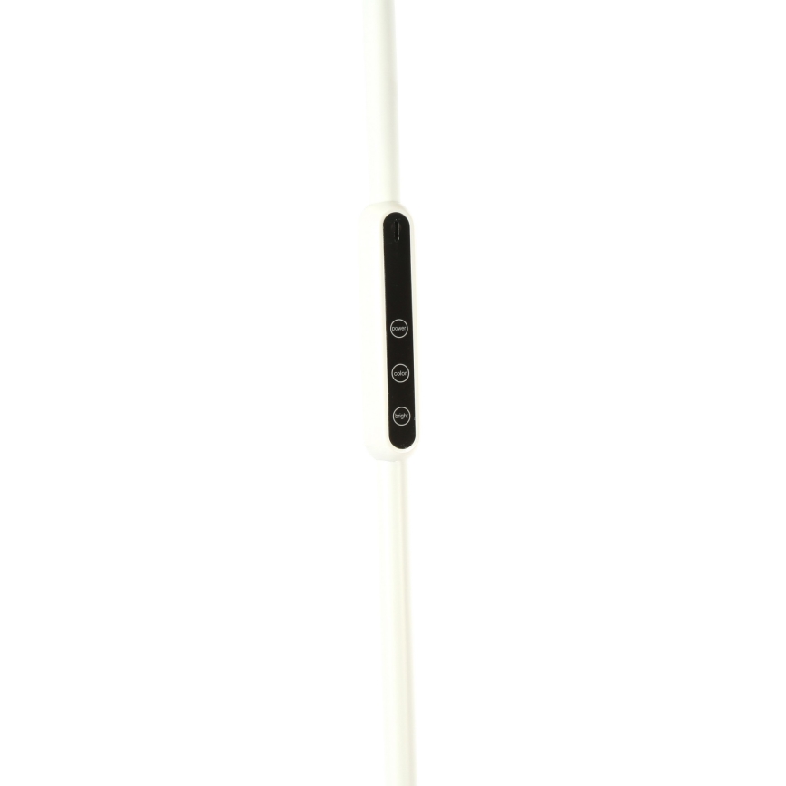 LED Zatemnitvena stoječa svetilka LED/9W/230V 3000-6500K bela + Daljinski upravljalnik