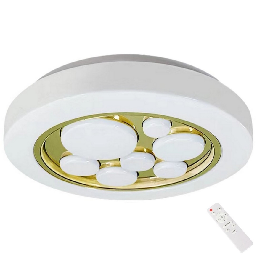 LED Zatemnitvena stropna svetilka BUBBLES LED/30W/230V 3000-6000K + Daljinski upravljalnik