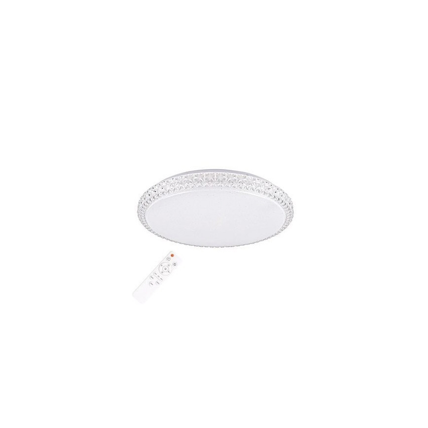 LED Zatemnitvena stropna svetilka CRUZ z daljinskim upravljalnikom 1xLED/66W/230V 3300lm