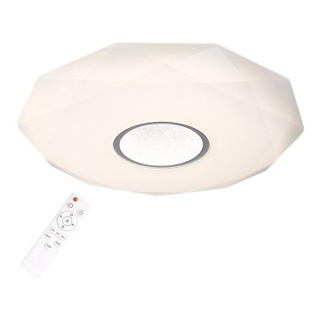 LED Zatemnitvena stropna svetilka DIAMOND LED/120W/230V 3000-6500K + Daljinski upravljalnik
