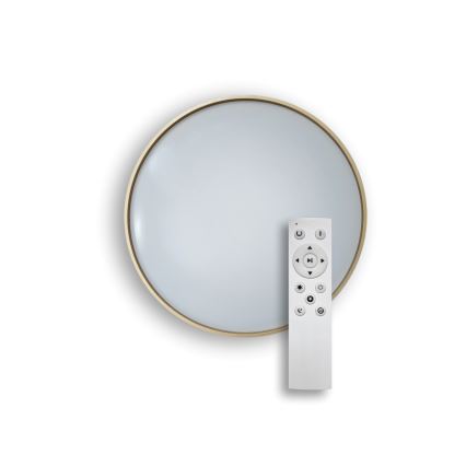 LED Zatemnitvena stropna svetilka DRINA LED/36W/230V 2700-6500K pr. 50 cm + Daljinski upravljalnik