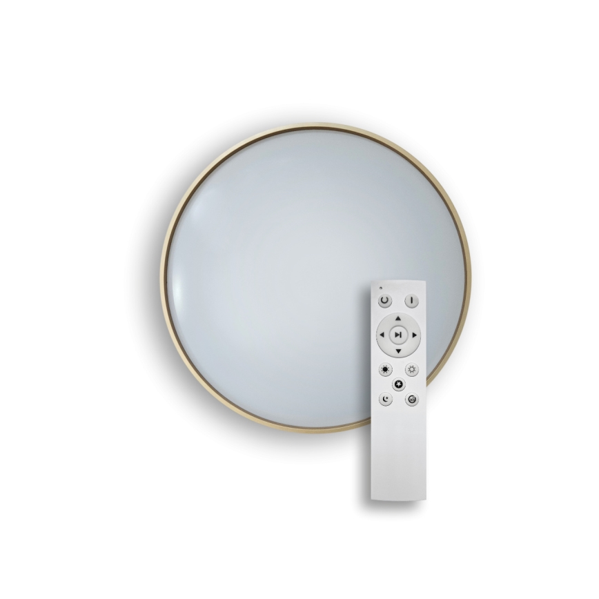 LED Zatemnitvena stropna svetilka DRINA LED/36W/230V 2700-6500K pr. 50 cm + Daljinski upravljalnik