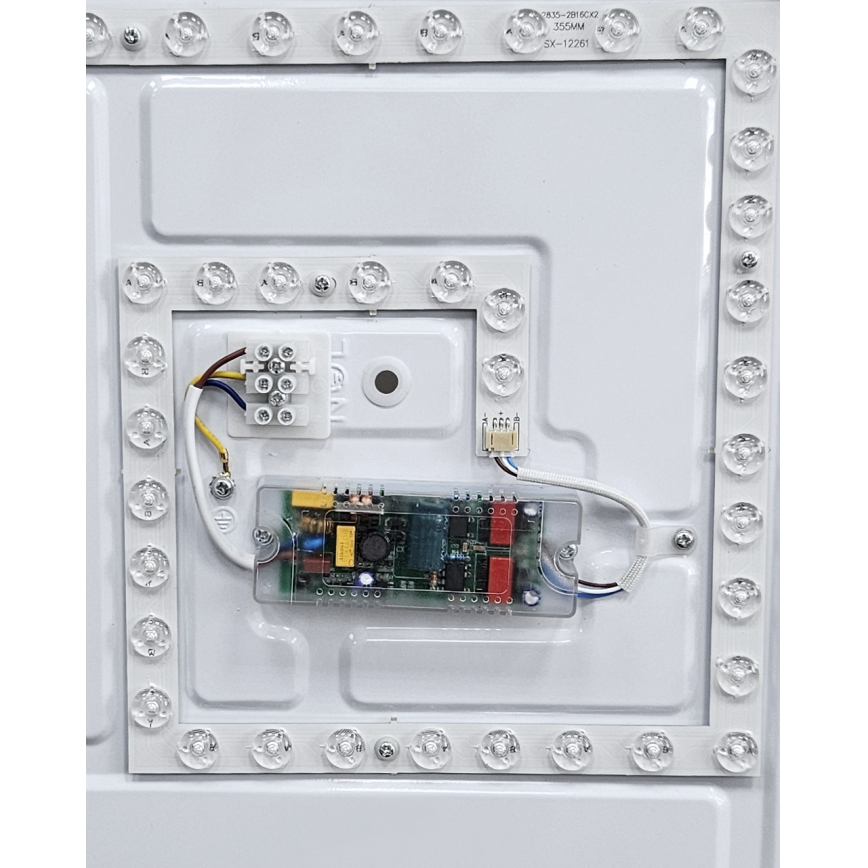 LED Zatemnitvena stropna svetilka DRINA LED/36W/230V 2700-6500K pr. 50 cm + Daljinski upravljalnik