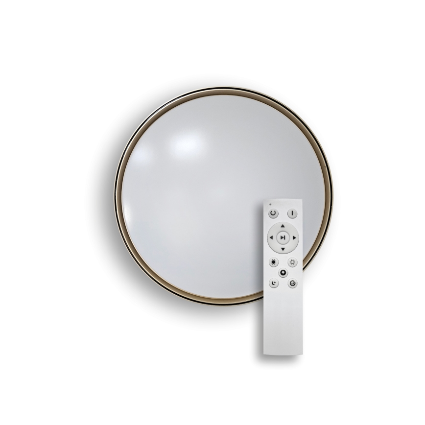 LED Zatemnitvena stropna svetilka EBRO LED/36W/230V 2700-6500K pr. 50 cm + Daljinski upravljalnik