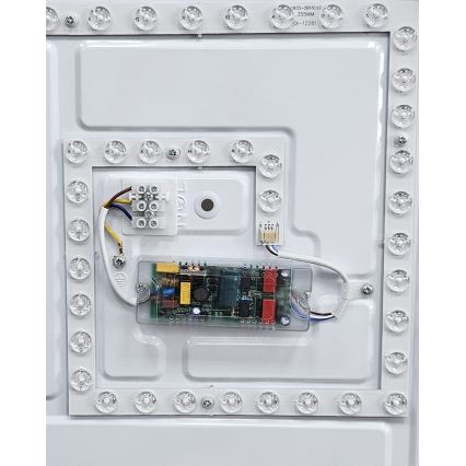 LED Zatemnitvena stropna svetilka EBRO LED/36W/230V 2700-6500K pr. 50 cm + Daljinski upravljalnik