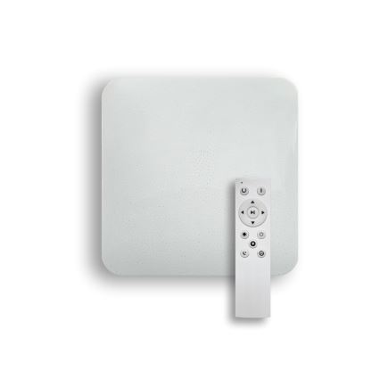 LED Zatemnitvena stropna svetilka FLORA LED/60W/230V 2700-6500K 53x53 cm + Daljinski upravljalnik