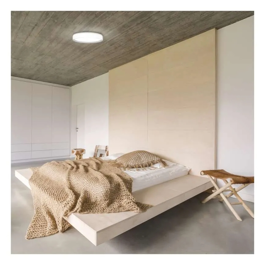 LED Zatemnitvena stropna svetilka GoSmart LED/45W/230V pr. 50 cm 2700-6500K Wi-Fi Tuya + Daljinski upravljalnik
