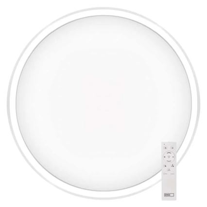 LED Zatemnitvena stropna svetilka GoSmart LED/45W/230V pr. 50 cm 2700-6500K Wi-Fi Tuya + Daljinski upravljalnik