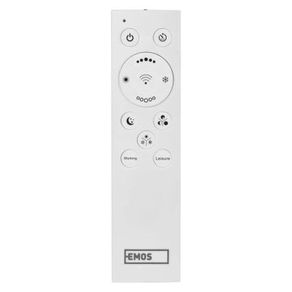 LED Zatemnitvena stropna svetilka GoSmart LED/45W/230V pr. 50 cm 2700-6500K Wi-Fi Tuya + Daljinski upravljalnik