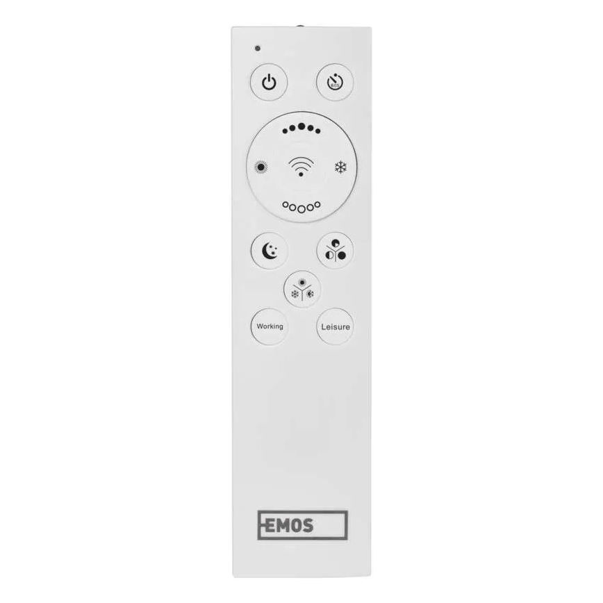 LED Zatemnitvena stropna svetilka GoSmart LED/45W/230V pr. 50 cm 2700-6500K Wi-Fi Tuya + Daljinski upravljalnik