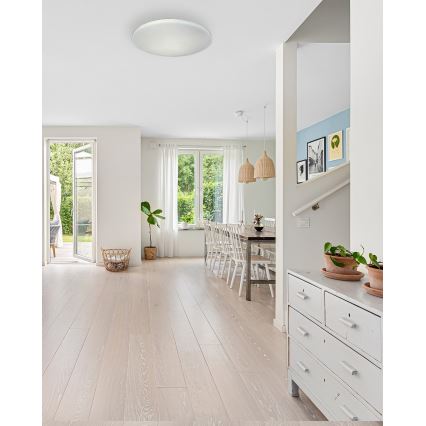 LED Zatemnitvena stropna svetilka IPOLY LED/60W/230V 2700-6500K pr. 58 cm + Daljinski upravljalnik