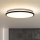 LED Zatemnitvena stropna svetilka JAMIL LED/48W/230V 3000-6500K črna + Daljinski upravljalnik