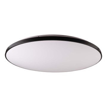 LED Zatemnitvena stropna svetilka KERN LED/80W/230V 3000-6000K pr. 80 cm črna + Daljinski upravljalnik