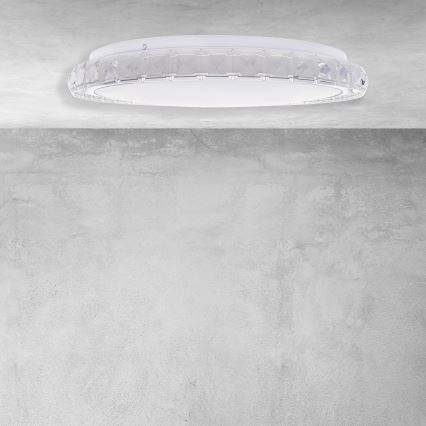 LED Zatemnitvena stropna svetilka LAYLA LED/26W/230V + Daljinski upravljalnik