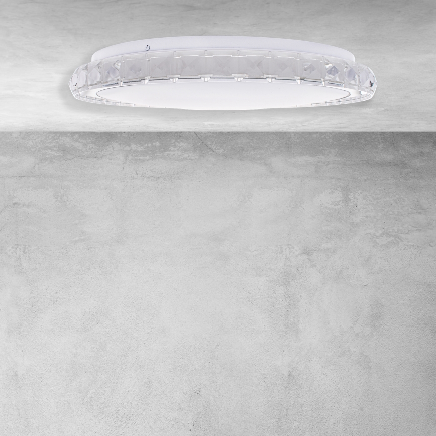 LED Zatemnitvena stropna svetilka LAYLA LED/26W/230V + Daljinski upravljalnik