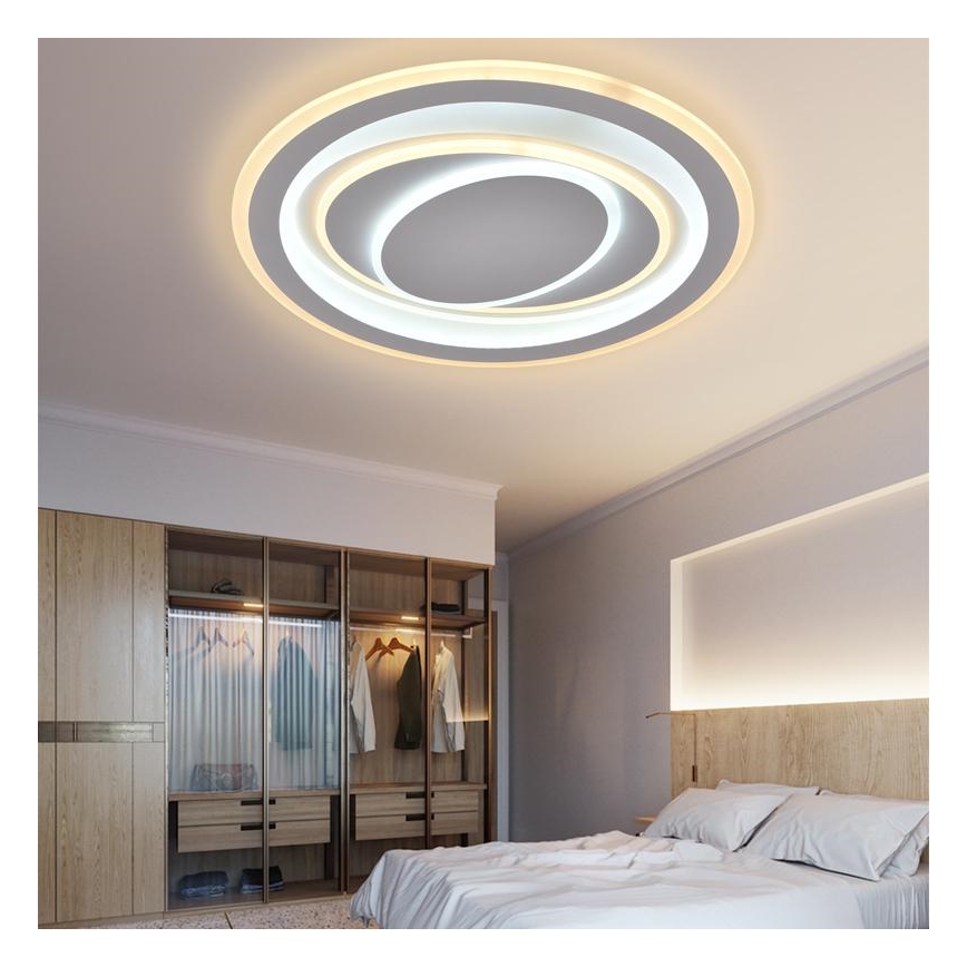 LED Zatemnitvena stropna svetilka LED/100W/230V 3000-6500K + Daljinski upravljalnik