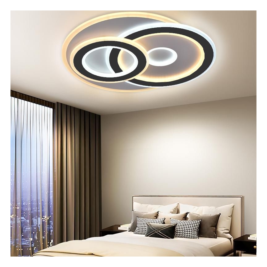 LED Zatemnitvena stropna svetilka LED/105W/230V 3000-6500K + Daljinski upravljalnik