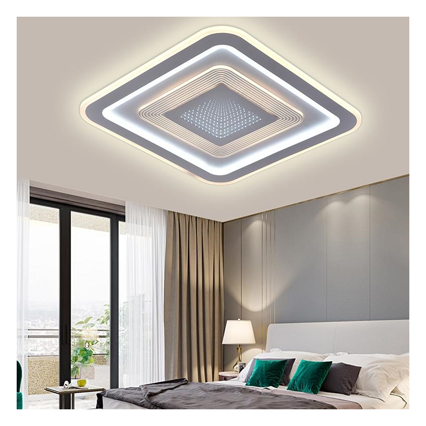 LED Zatemnitvena stropna svetilka LED/105W/230V 3000-6500K + Daljinski upravljalnik