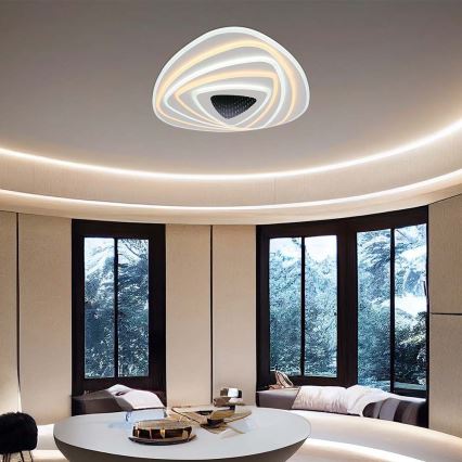 LED Zatemnitvena stropna svetilka LED/120W/230V 3000-6500K + Daljinski upravljalnik