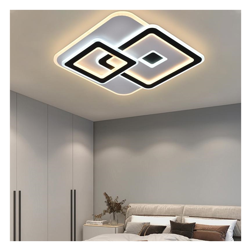 LED Zatemnitvena stropna svetilka LED/145W/230V 3000-6500K + Daljinski upravljalnik