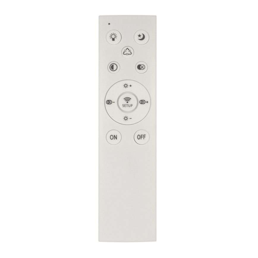 LED Zatemnitvena stropna svetilka LED/168W/230V + Daljinski upravljalnik