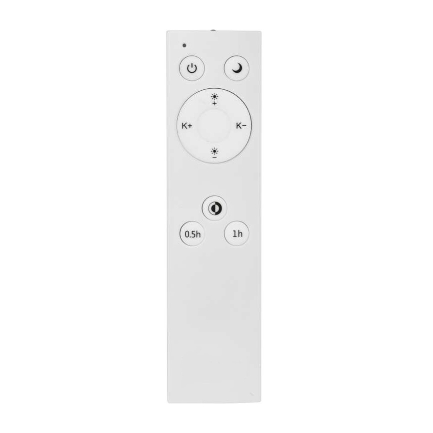 LED Zatemnitvena stropna svetilka LED/24W/230V okrogla + Daljinski upravljalnik 2700K-6500K
